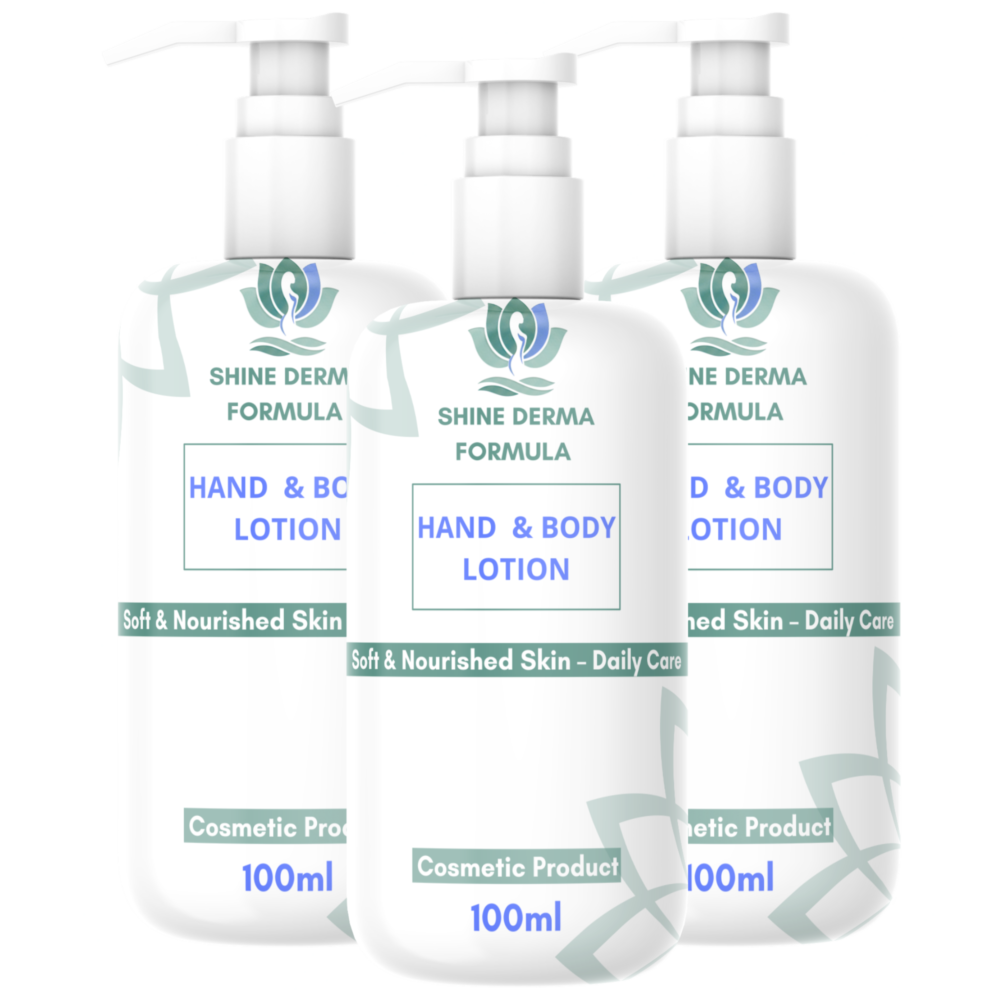 Hand & Body Lotion (3 Bottles, 100 ml)